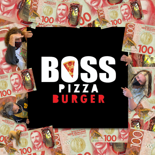 Boss Pizza Burger.