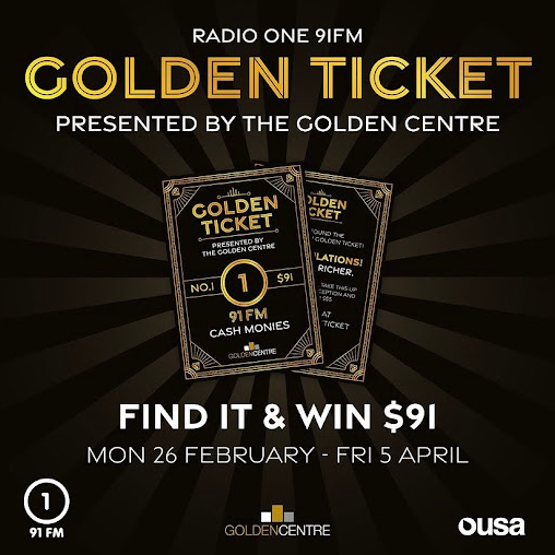 Radio One 91FM Golden Ticket.