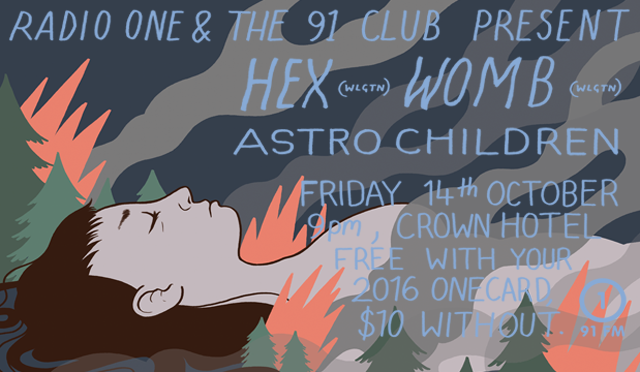 The 91 Club presents: Hex, Womb, and Astro Children