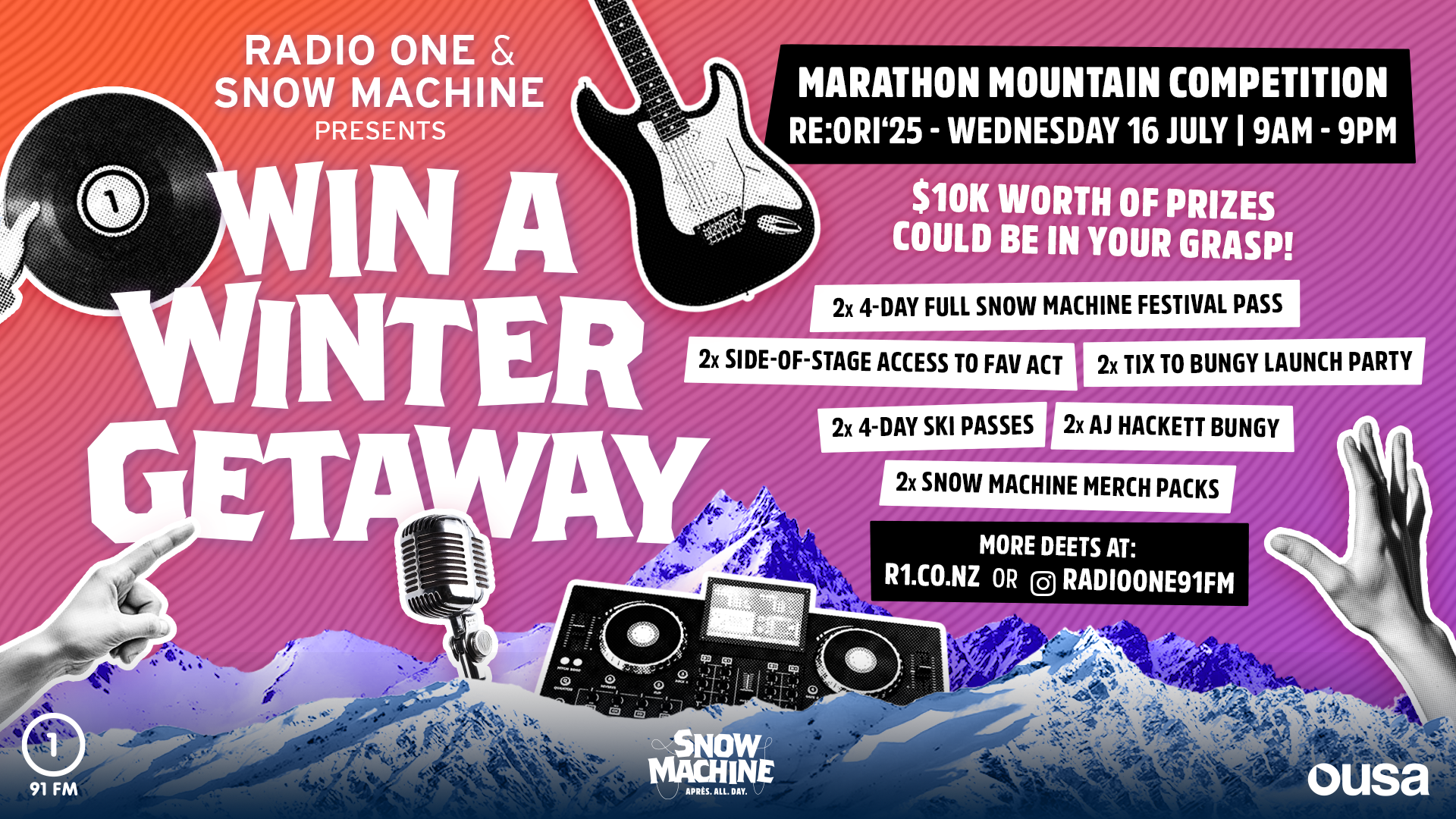 WIN A WINTER GETAWAY!