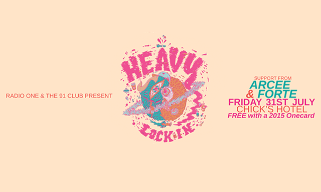 The 91 Club presents: HEAVY, Arcee, and DJ Forte